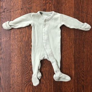 L’oved Baby footed onesie